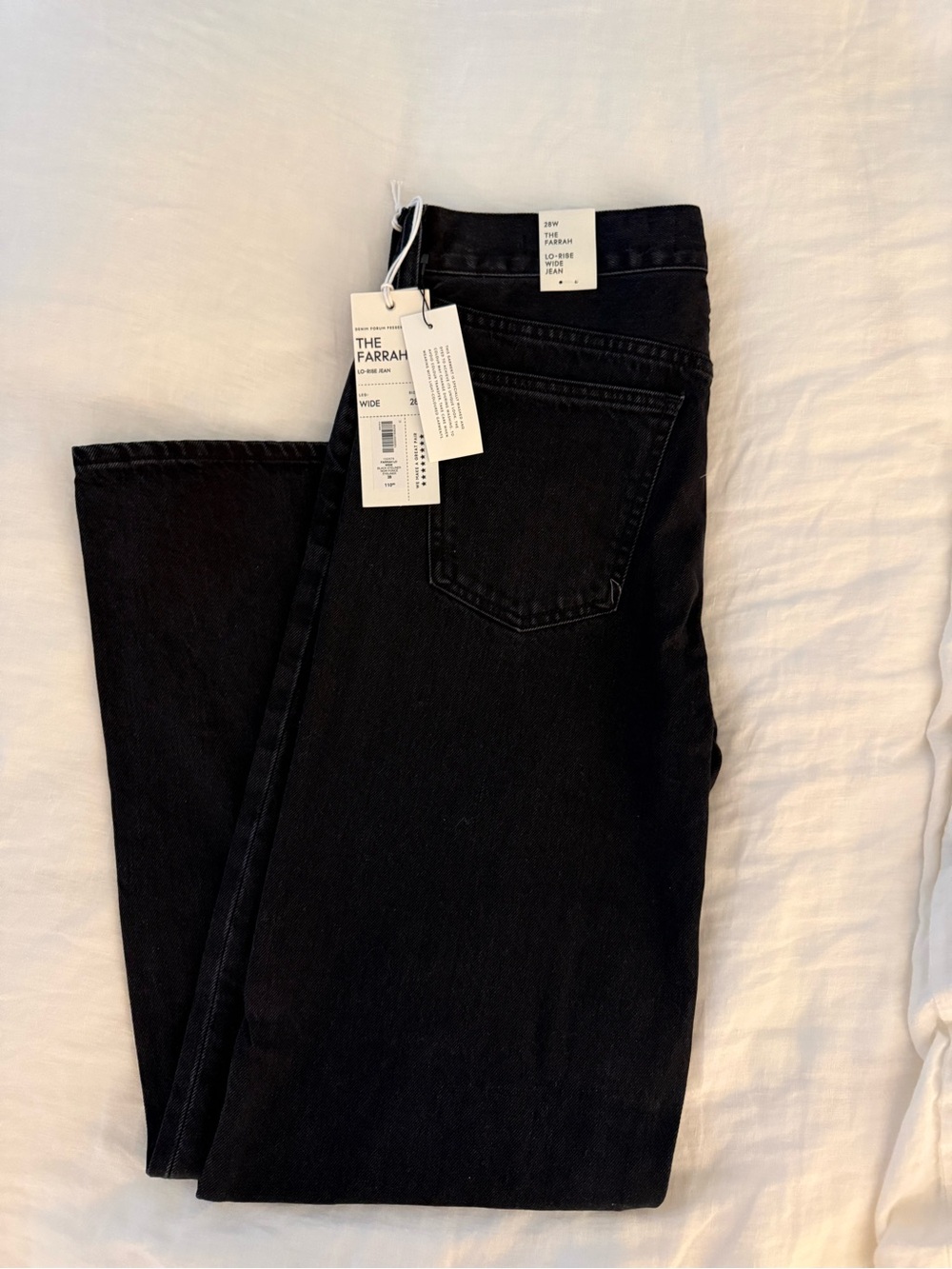 Aritzia Denim Forum Men’s Black Straight Jeans